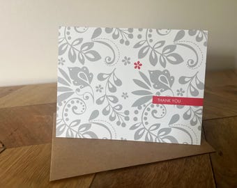 Gracias: Patrón floral