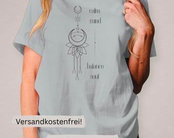 Calm Mind T-Shirt Ladies T-Shirt Women Shirt Gift for Her Gift Girlfriend Statement Shirt Yoga Shirt