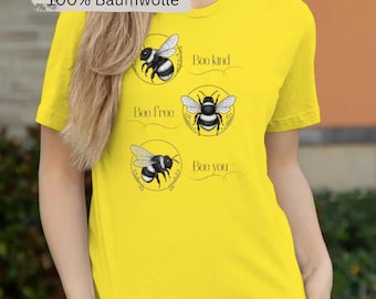 Bee T-Shirt Women's T-Shirt Women's T-Shirt Gift for Her Gift for Girlfriend Statement Shirt Motivation