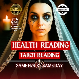 Same Day Health Reading, Health Psychic Reading, Health Tarot Reading, Healing Session, Psychic Health Insights, Medical Intuitive Reading