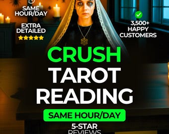 Same Hour Crush Reading, Same Day Tarot Reading, Does He Like Me?, Psychic Love Reading, Someone Stalking Me, Crush Tarot Reading