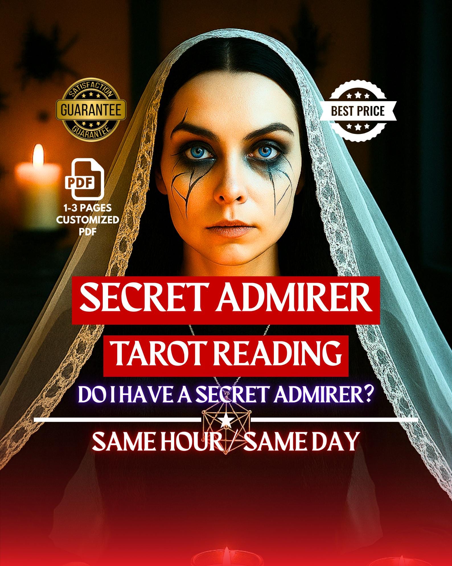 Same Hour Secret Admirer Tarot Reading, Do I Have a Secret Admirer?, Find Secret Lover, Same Hour Love Tarot Reading, Psychic Reading