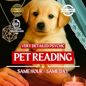Lectura de tarot para mascotas, lectura psíquica para mascotas vivas, lectura para mascotas fallecidas, lectura de tarot para gatos o perros, comunicador animal
