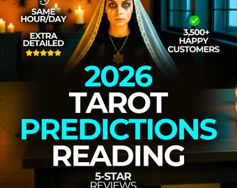 Same Hour 2026 Tarot Reading, New Year Psychic Predictions Personalized 2026 Tarot Reading, 2026 Guidance Tarot Reading, 2026 Psychic Tarot