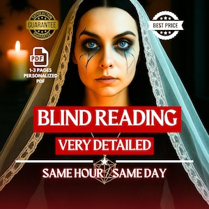 SAME STUNDE, Tarotkarten-Lesen, Tarotkarten-Lesen, Detailliertes Liebes-Blindlesen, Detailliertes Tarot