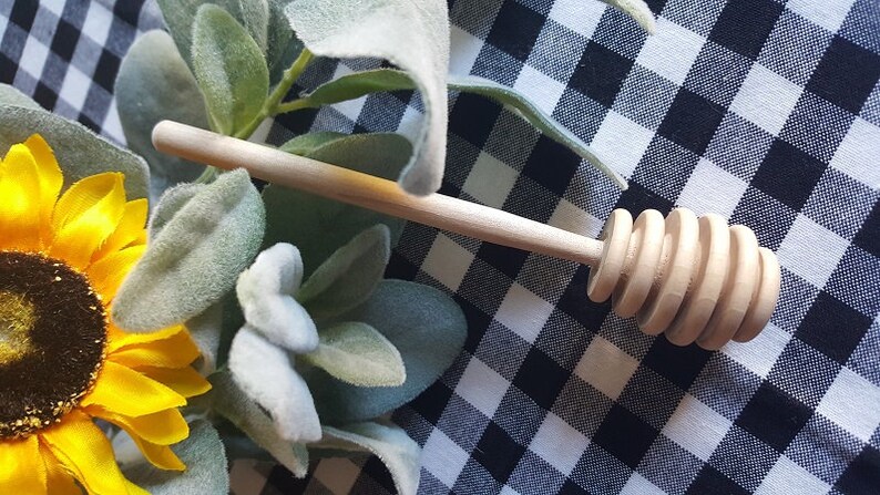 Tiered Tray Decor Honey Wand Drizzler 6 Honey Dipper Farmhouse Decor
