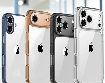Clear Shockproof iPhone 17 Pro Max Case: Full Camera Protection