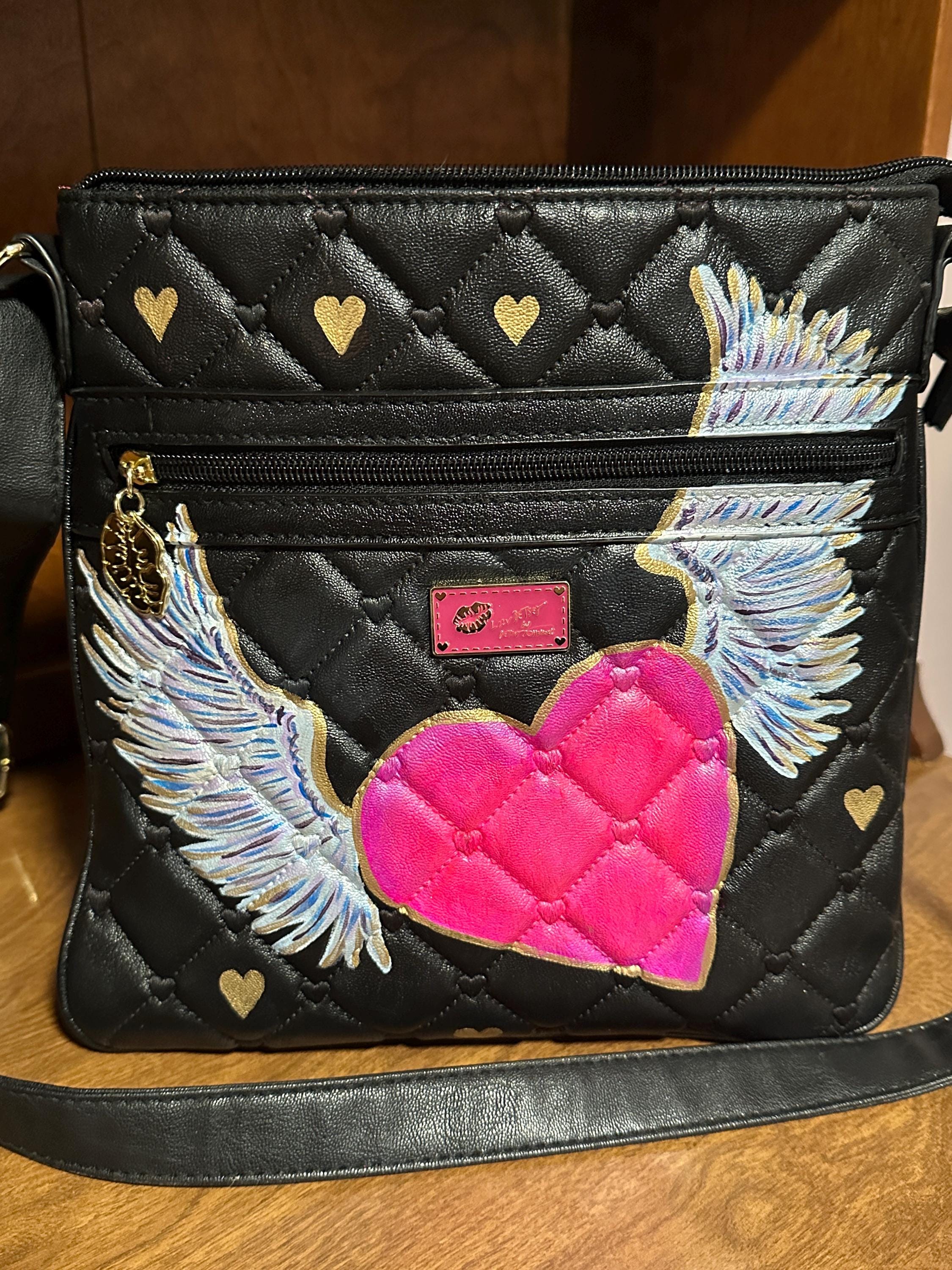 Betsey Johnson Heart Purse - Etsy