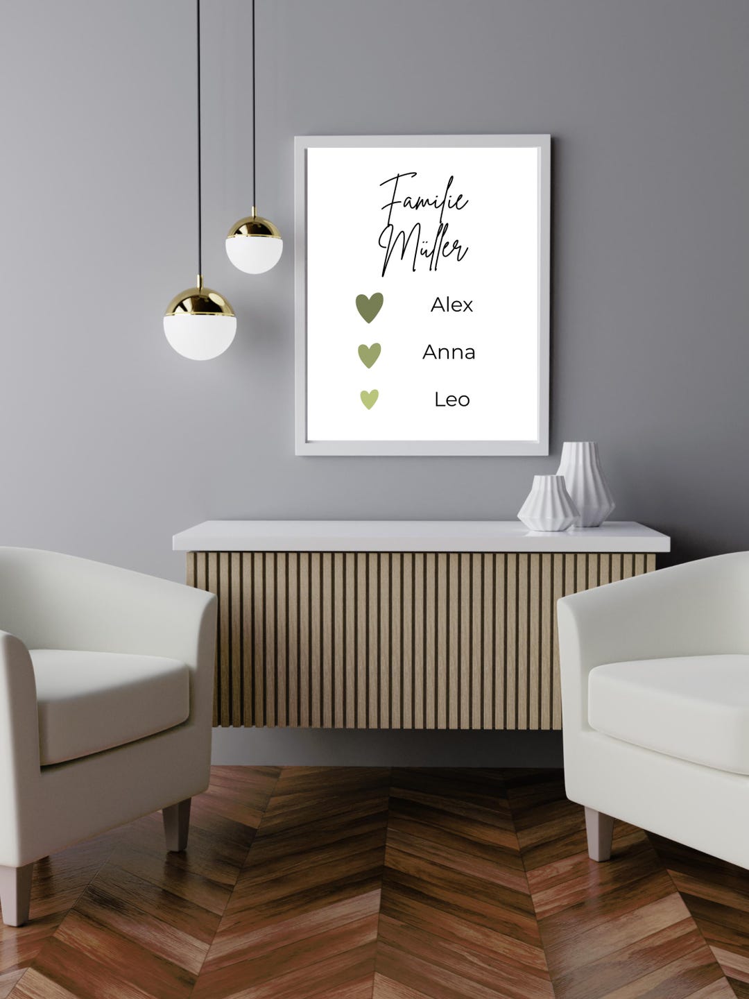 Personalized Family Poster With Names, Minimalist Family Poster, Family ...
