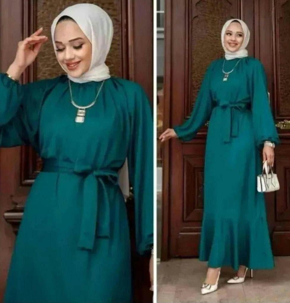 Zara green dress Italia