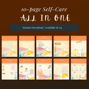 Daily Routine Planner Printable, Productivity Organizer PDF, Morning & Evening Routine Tracker, Digital Download Schedule