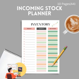 Income Tracker Printable, Finance Tracker PDF, Monthly Income Log, Business Earnings Sheet, Digital Download Budget Organizer