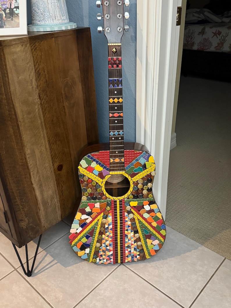 Custom Bedazzled Guitars - Etsy