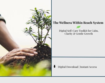 Emotional Reset Toolkit for Busy People – 5 Quick Wellness Printables | Mindfulness, Anxiety, Focus & Self-Care Tools | Instant Download