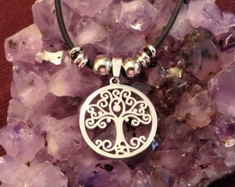 Stainless Steel Tree Of Life Brooch Pin - Jewelry Gift For Men And Women