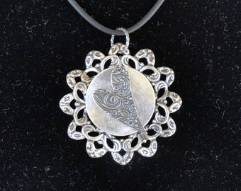 Close to my Silver Heart pendant (Style #1259)