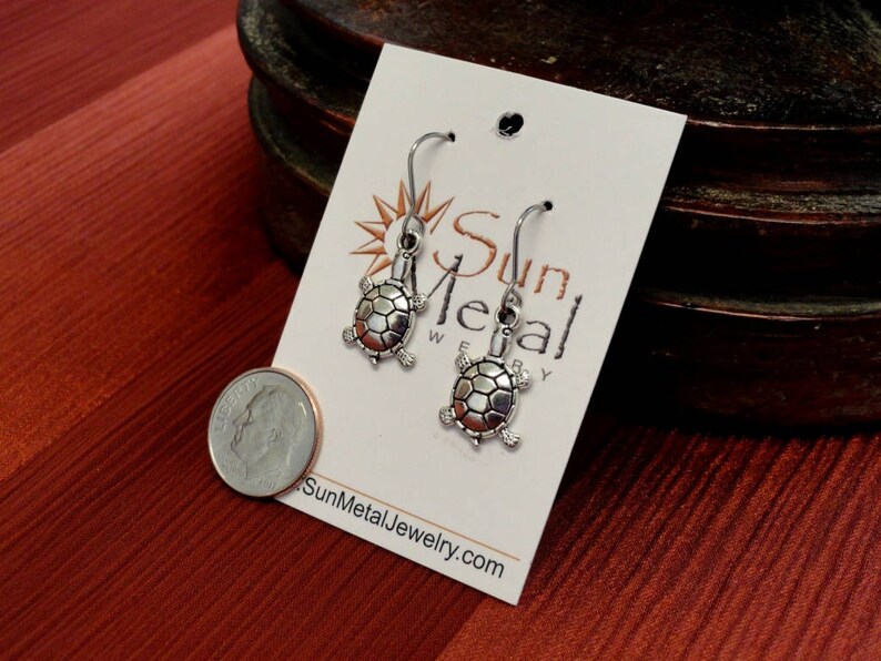 Terrific turtle earrings Style 278 image 6