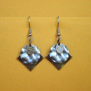 Jeans and gold and silver earrings (Style #323)