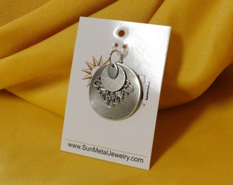 Silver snowflake pendant (Style #1274S)
