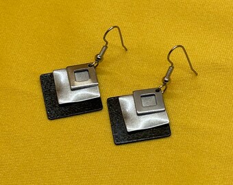 Black blast earrings (Style #516)