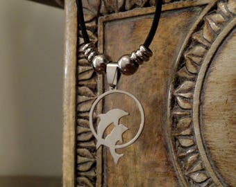 Stainless Steel Dolphin Necklace