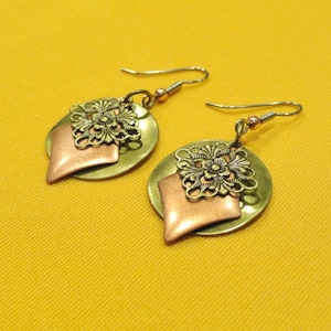 Gold and copper in 3D (Style #339C)