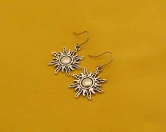 Here comes the sun silver earrings (Style #202)