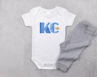 Baby KC Royals, Infant KC Royals, Royals Oneise, Famiglia abbinata, KC Baseball, Royals Baseball, Bambino, Bambina, Unisex, Stagione del baseball