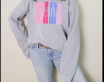 MAMA Polkadot Crewneck Sweatshirt