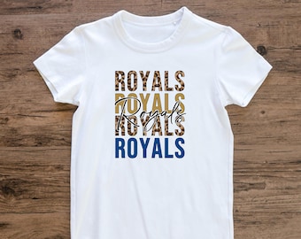Jugend KC Royals T-Shirt, Royals Baseball, KC Baseball, KC Royals, Royals, Baseball Saison, passende Familie Royals Familie