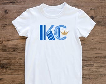 Jugend KC Royals T-Shirt, KC Baseball, KC Royals, Royals Baseball, Baseball Saison, Jungen, Mädchen, Unisex