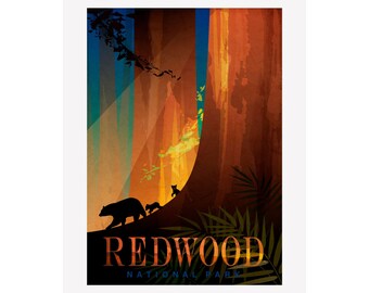 Redwood Poster