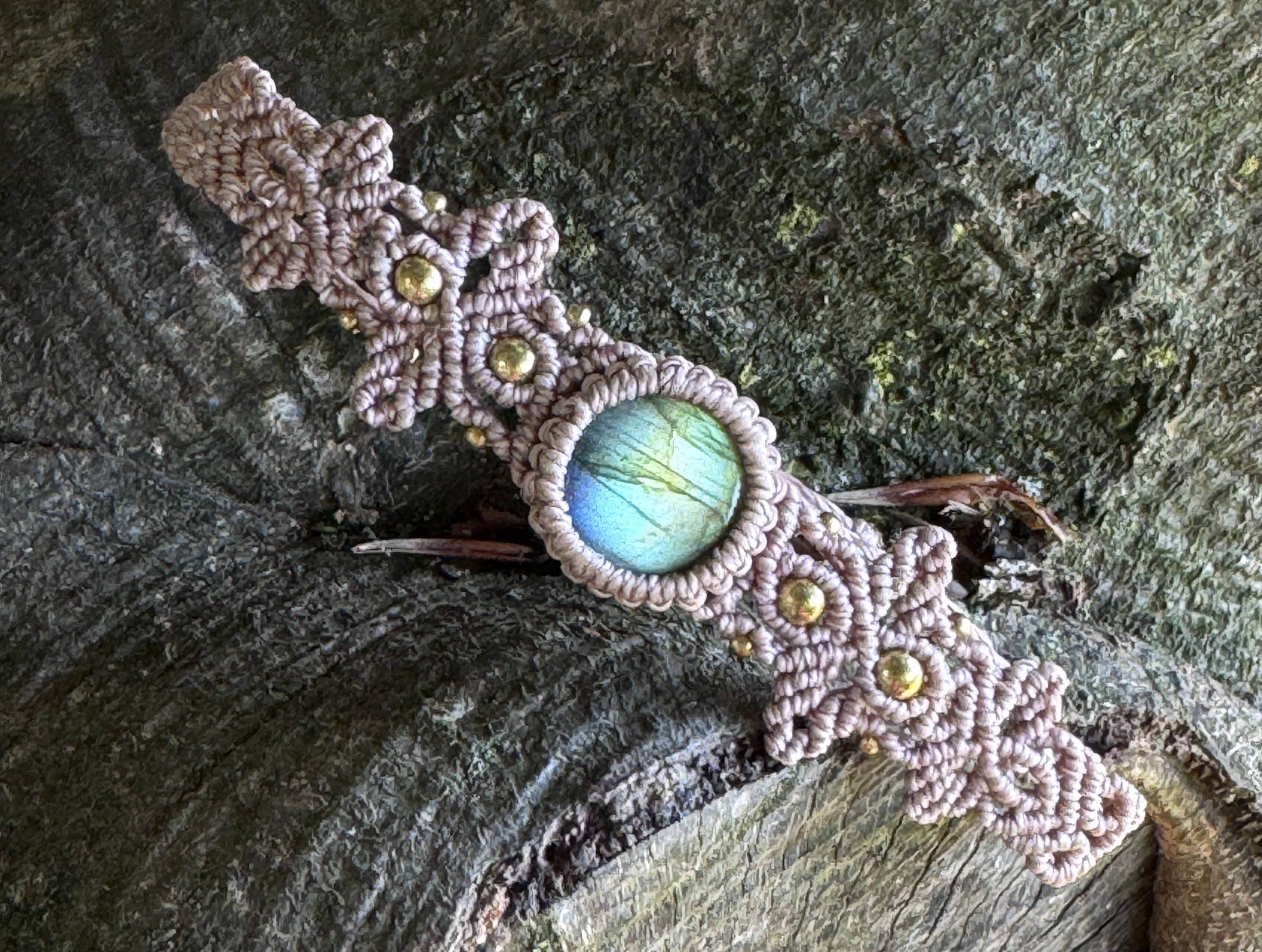 AAA+ Perle Micro Sfaccettate Di Labradorite Naturale Blu Fuoco 3 - Foto 7