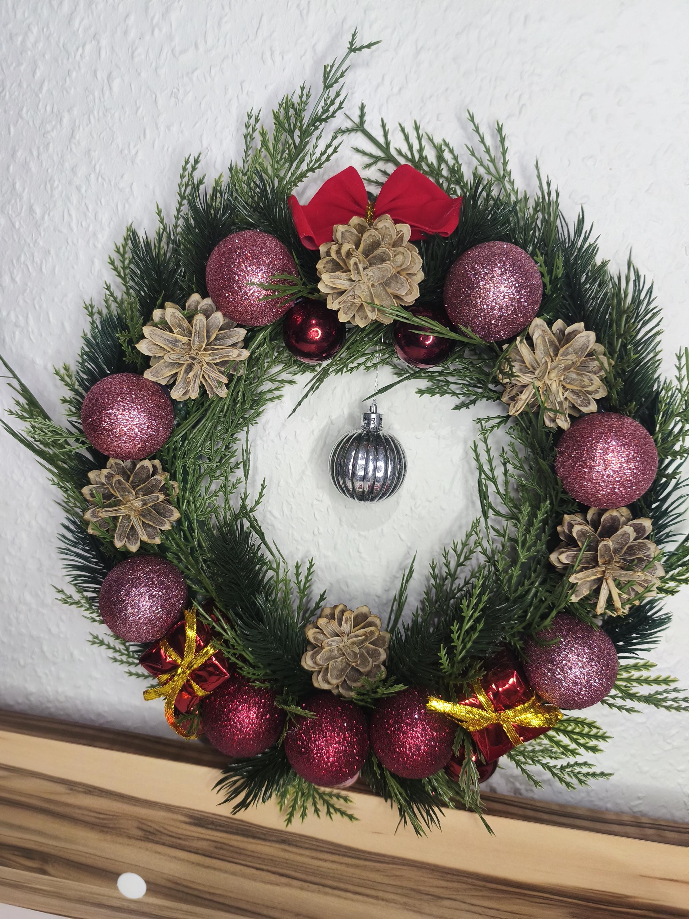 Kranz mit kugeln