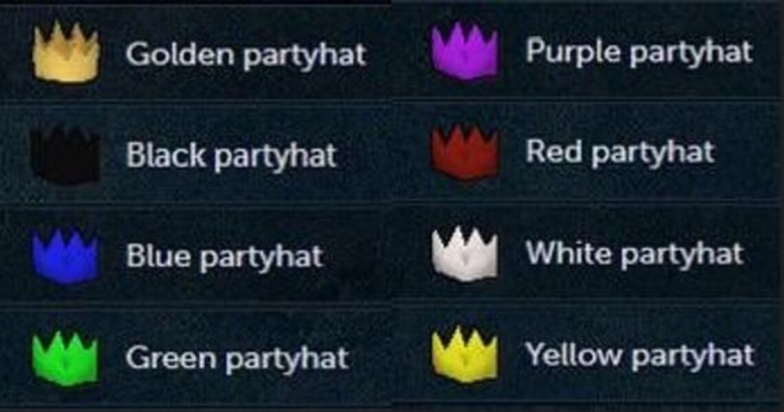 Fantasy Party Hat Crown | Runescape-inspired Cosplay Prop | Gamer ...