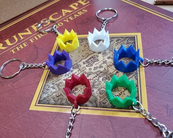 OSRS Party Hat Keychain | RuneScape Inspired bag charm