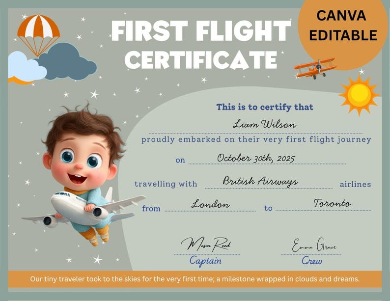baby-s-first-flight-certificate-download-printable-travel-milestone-etsy