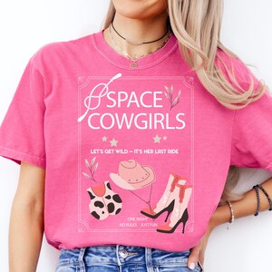 Comfort Colors Western Bride T-Shirt: Space Cowgirls Last Rodeo