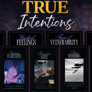 Baraja de Oráculo de las Verdaderas Intenciones (90 cartas) Baraja de cartas físicas