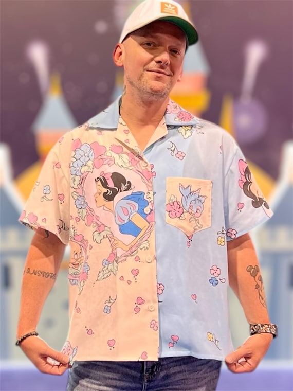 Made to Order Disney bedsheet button down / choose your fabric