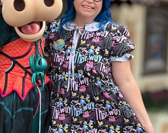 Made to Order Disney bedsheet dress / choose your fabric