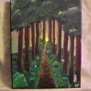 Original art - Pathway to the Sun