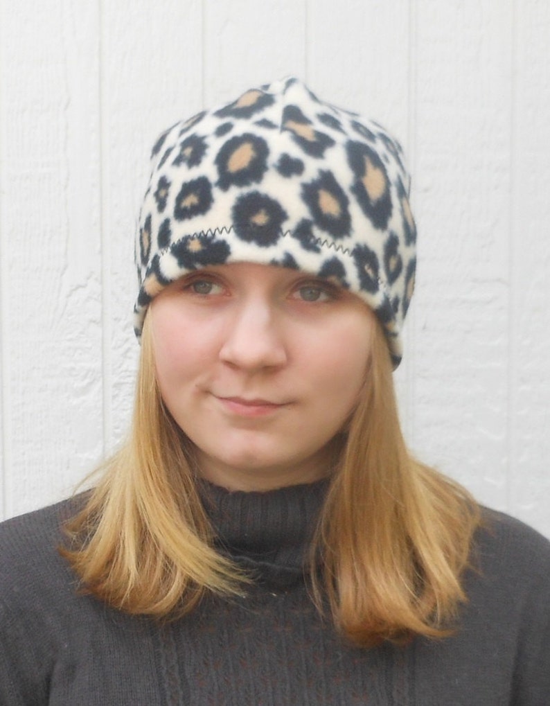 Best Friend Women/'s Hat Wanderlust Gifts For Her Cheetah Fleece Beanie Hat Fleece Hat Cheetah Christmas Gift Outdoor