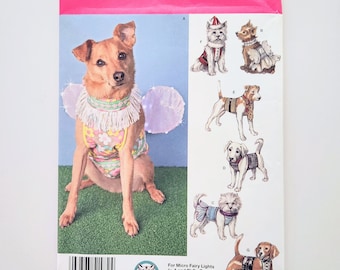 Simplicity 1482 Dog Clothes Sewing Pattern, Dress Up Costumes (Uncut)
