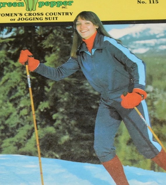 Women’s Cross Country or Jogging Suit Pattern - 115 - The Green Pepper Patterns Women’s Cross Country or Jogging Suit Pattern - 115 - The Green Pepper Patterns