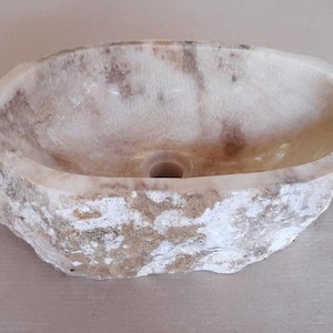 Natural Onyx Sink 45x32x15 cm
