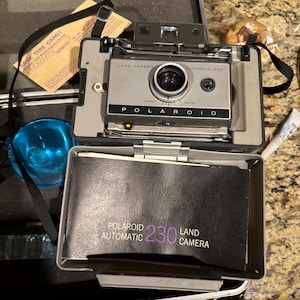 Polaroid 230 Automatic Vintage - Etsy
