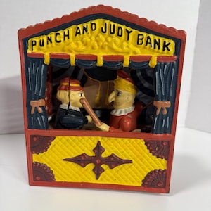 Punch Judy Bank - Etsy