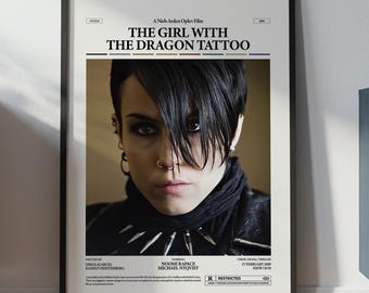 ドラゴン・タトゥーの女 映画ポスター - ダニエル・クレイグ