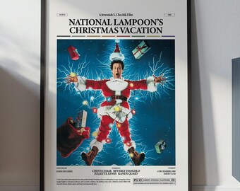 National Lampoon’s Christmas Vacation Poster, Christmas Film Print, Movie Wall Art